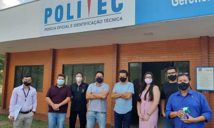 Deputado Claudinei se reúne com peritos criminais de Rondonópolis