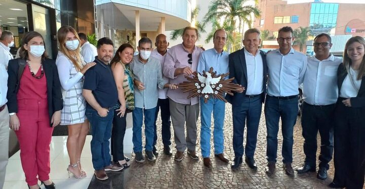 Legenda: Comitiva que visitou o Hospital do Amor em Barretos no ano de 2022