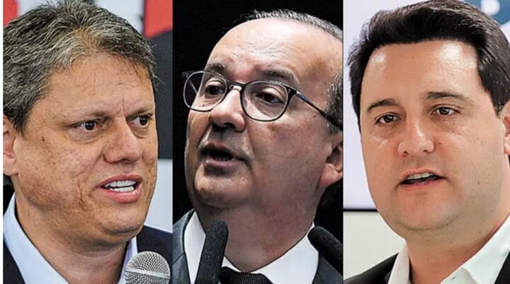 Foto: Francisco Cepeda/Governo de SP; Edilson Rodrigues/Agência Senado; Divulgação