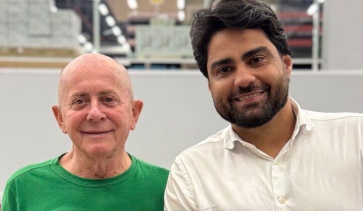 Foto: Nilton Hang e o secretário Wesley Lopes